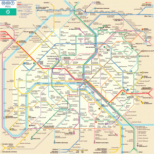 Plan Métro Paris